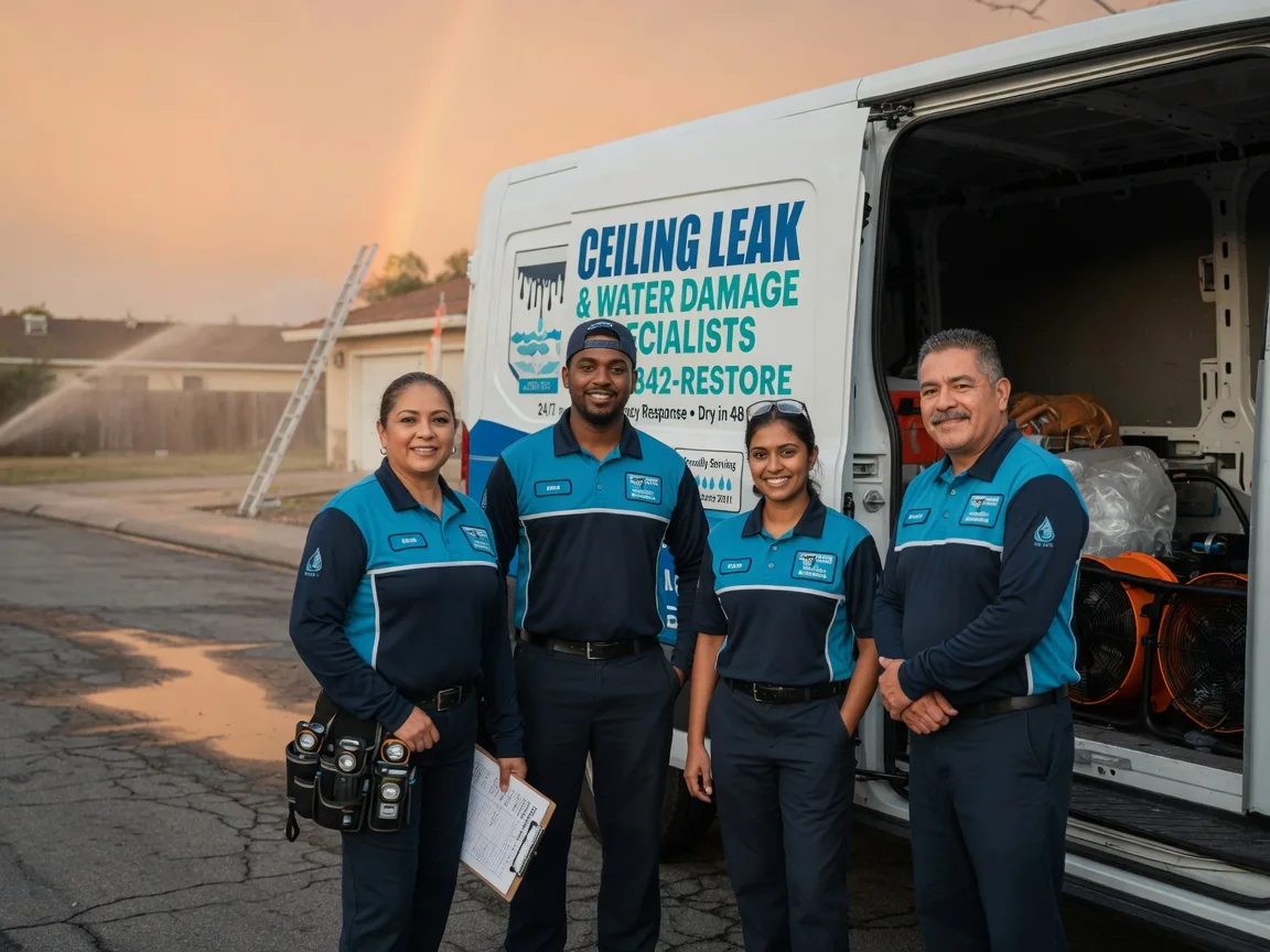 Ceiling Leak Cleanup company in Oak Ridge, LA