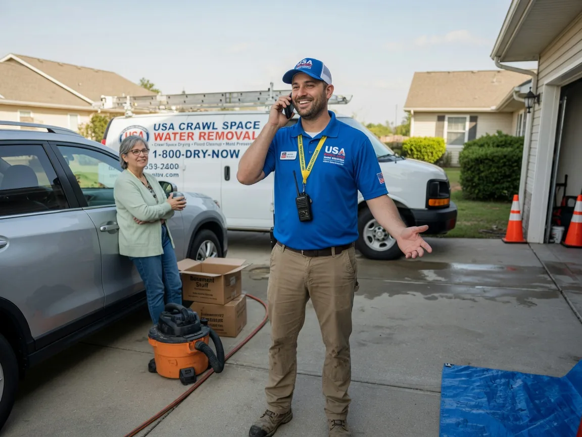 Crawl Space Water Removal Oak Ridge, LA FAQs